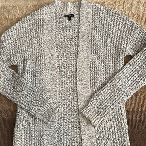 EUC Express Cotton Blend Knit Open Front Cardigan size XS